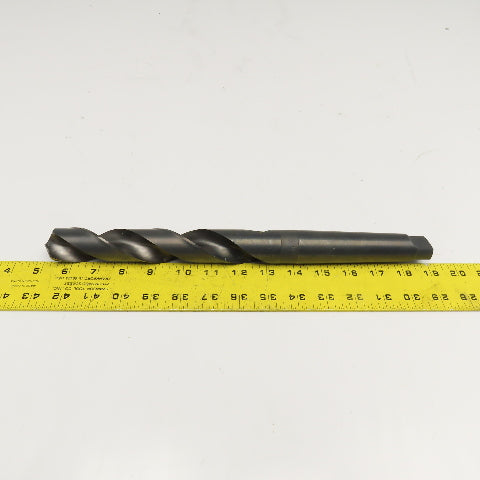 Greenfield Ind. 1-1/4" HSS 2 Flute Twist Drill MT4 Shank 14" OAL