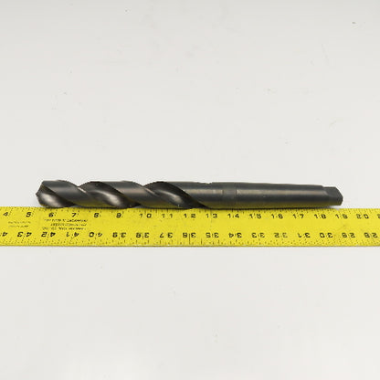 Greenfield Ind. 1-1/4" HSS 2 Flute Twist Drill MT4 Shank 14" OAL
