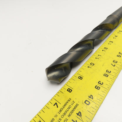 Chicago Latrobe 1-1/8" HSS 2 Flute Twist Drill MT4 Shank 13-1/4" OAL