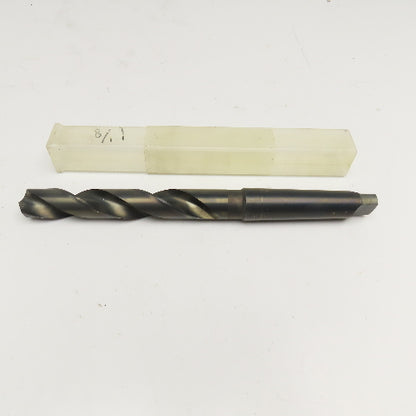 Chicago Latrobe 1-1/8" HSS 2 Flute Twist Drill MT4 Shank 13-1/4" OAL