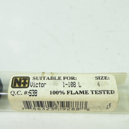 NT 1-108L Victor Size 4 Acetylene Tip