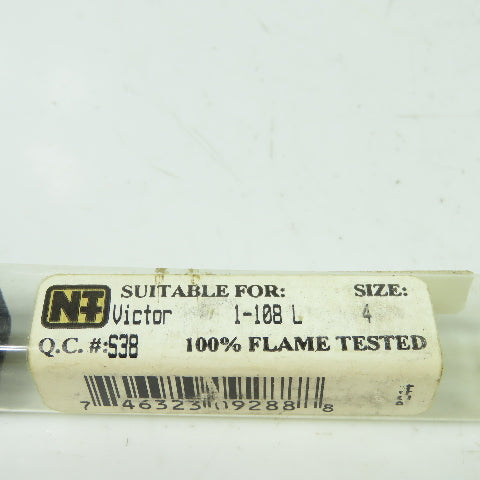 NT 1-108L Victor Size 4 Acetylene Tip