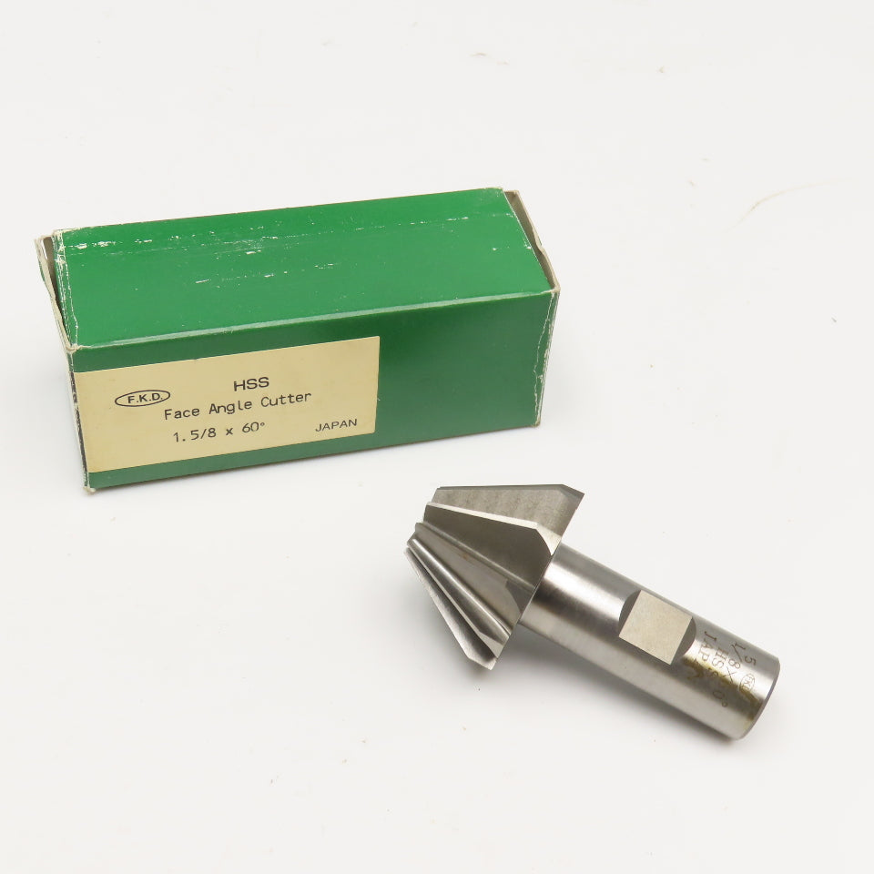 FKD 1-5/8" x 60° Face Angle Cutter 3/4" Shank