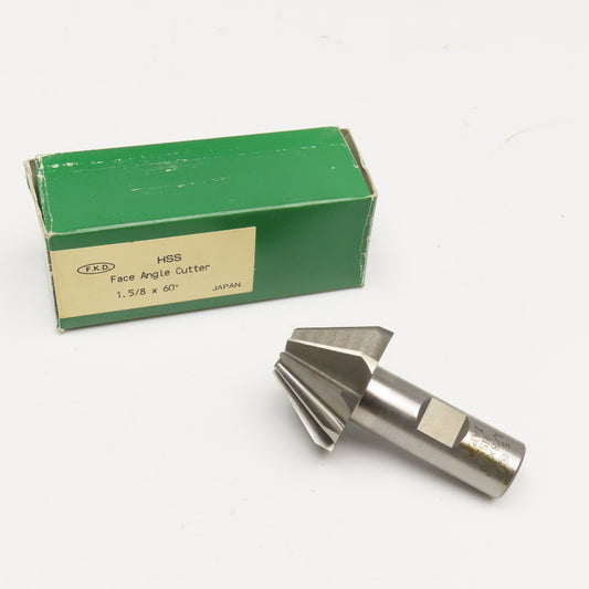 FKD 1-5/8" x 60° Face Angle Cutter 3/4" Shank