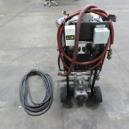 USPI 87D Dual Canister Portable Oil Filtration System 1HP 115/230V 1PH W/ Lines