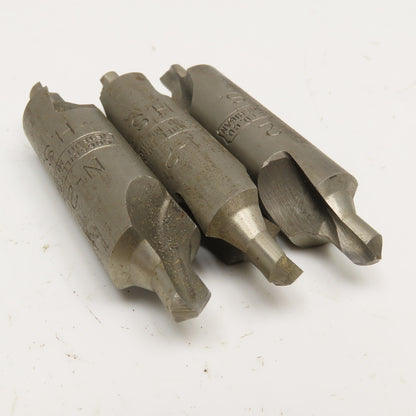 Cogsdill N-2 Double Ended HSS Size N-2 Countersink Lot Of 3
