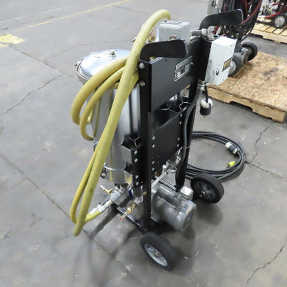 USPI 87D Dual Canister Portable Oil Filtration System 1HP 115/230V 1PH W/ Lines