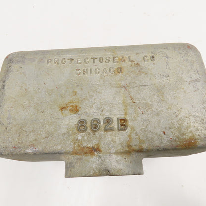 Protectoseal 862B End Of Line Rectangular Plate Flame Arrestor 2" NPT