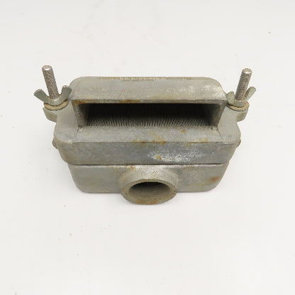 Protectoseal 862B End Of Line Rectangular Plate Flame Arrestor 2" NPT