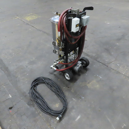 USPI 87D Dual Canister Portable Oil Filtration System 1HP 115/230V 1PH W/ Lines