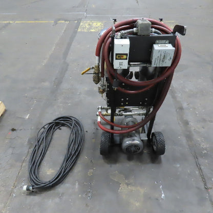 USPI 87D Dual Canister Portable Oil Filtration System 1HP 115/230V 1PH W/ Lines
