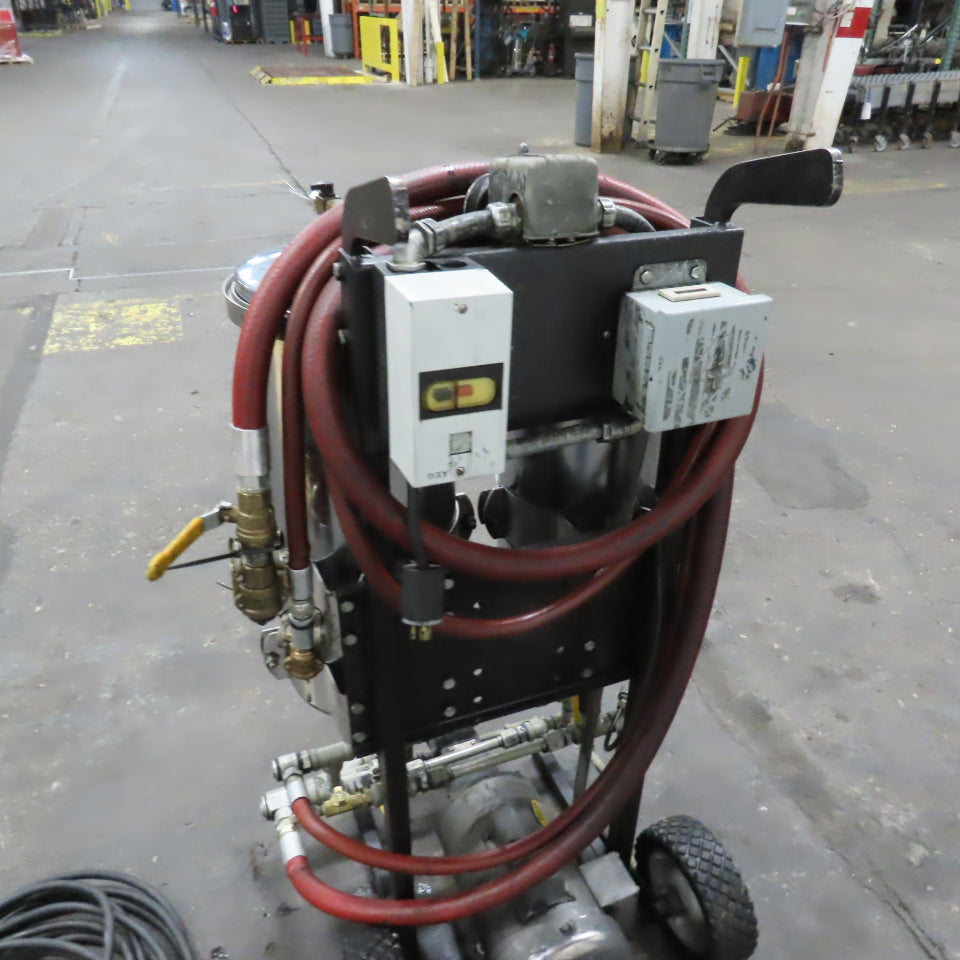 USPI 87D Dual Canister Portable Oil Filtration System 1HP 115/230V 1PH W/ Lines