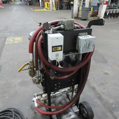 USPI 87D Dual Canister Portable Oil Filtration System 1HP 115/230V 1PH W/ Lines