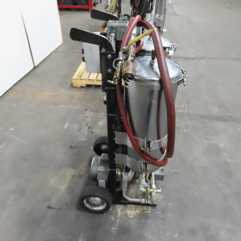 USPI 87D Dual Canister Portable Oil Filtration System 1HP 115/230V 1PH W/ Lines