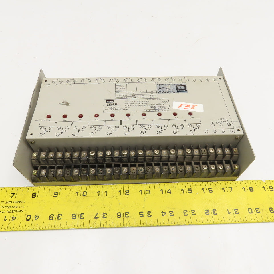 Idec BRC410 IZBARL 10 Channel Contact Signal Transducer 200/220V
