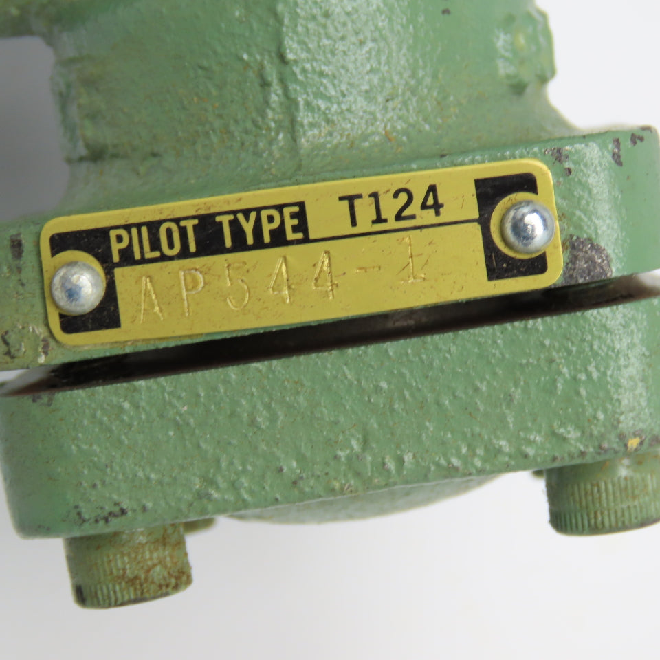 Spence T124 Temperature Piloted Steam Pressure Reducing Valve 20-500°F 20'