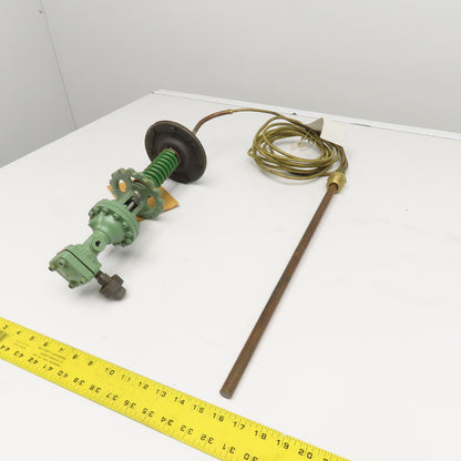 Spence T124 Temperature Piloted Steam Pressure Reducing Valve 20-500°F 20'