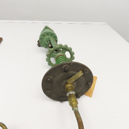Spence T124 Temperature Piloted Steam Pressure Reducing Valve 20-500°F 20'