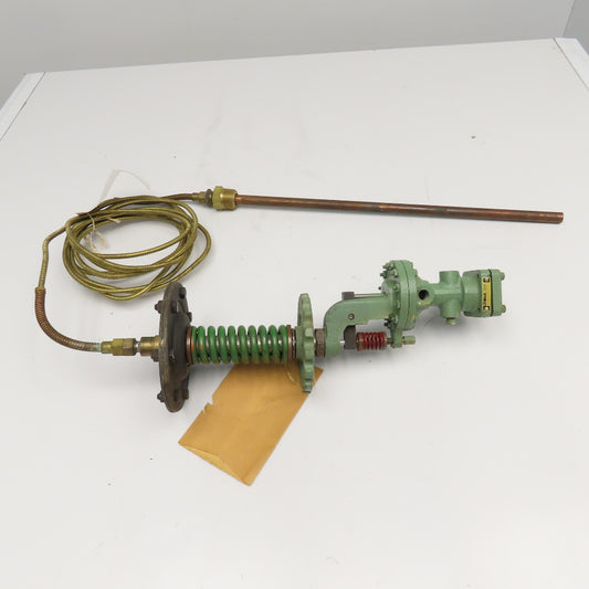 Spence T124 Temperature Piloted Steam Pressure Reducing Valve 20-500°F 20'
