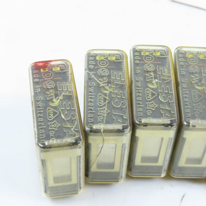 Elesta SGR662 16A 250V Power Relay 8-Pin 24VDC Coil Lot Of 16