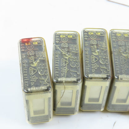 Elesta SGR662 16A 250V Power Relay 8-Pin 24VDC Coil Lot Of 16