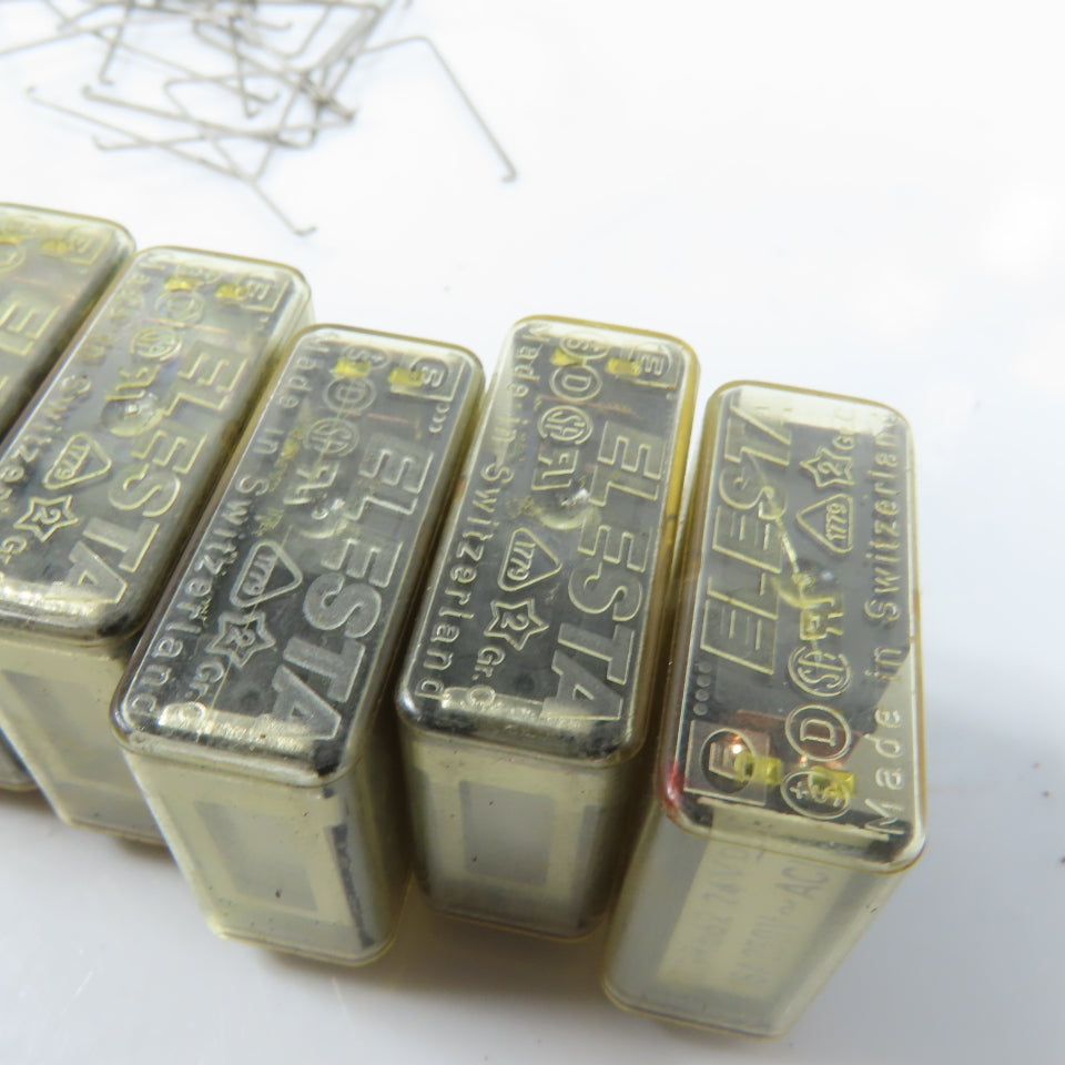 Elesta SGR662 16A 250V Power Relay 8-Pin 24VDC Coil Lot Of 16