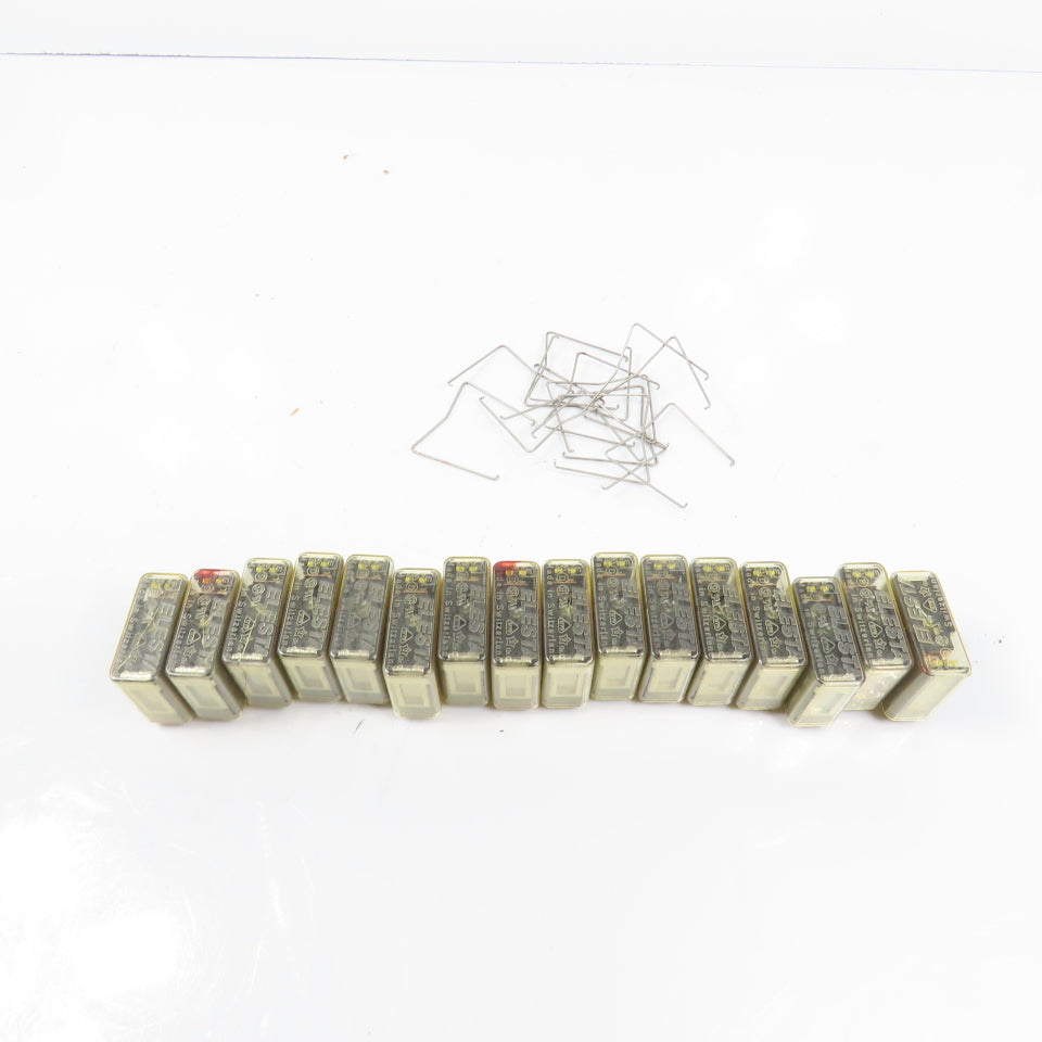 Elesta SGR662 16A 250V Power Relay 8-Pin 24VDC Coil Lot Of 16