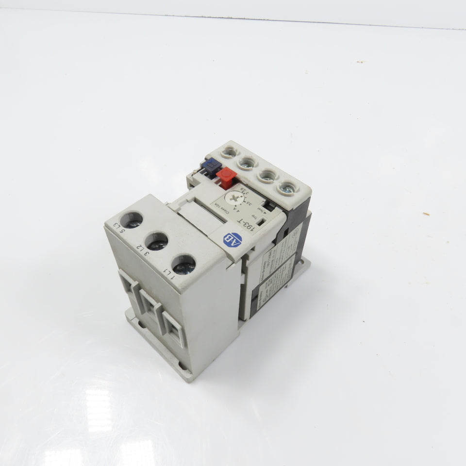 Allen Bradley 193-T1AB40 Sr A Overload Relay 2.9-4A Class 10A W/ 193-T1APM