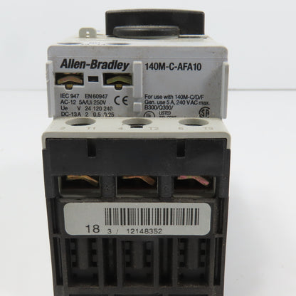 Allen Bradley 140M-C2E-B63 Ser B Motor Protection Circuit-Breaker 4.0-6.3A