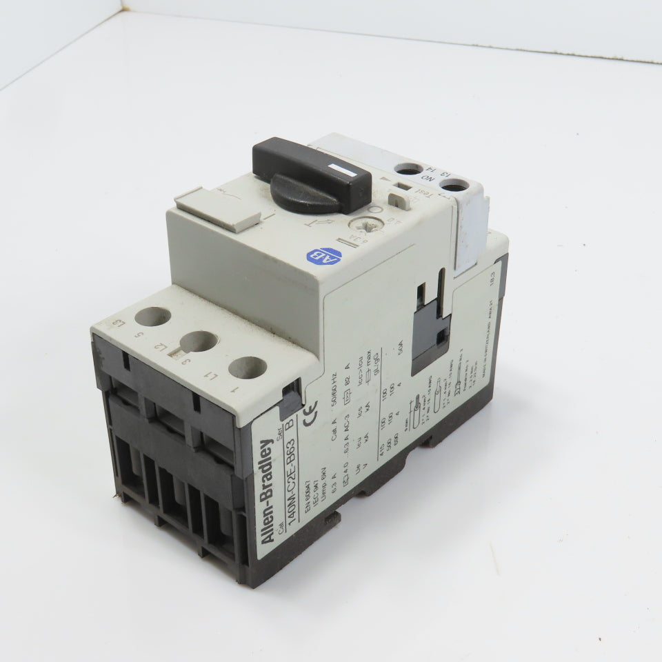 Allen Bradley 140M-C2E-B63 Ser B Motor Protection Circuit-Breaker 4.0-6.3A