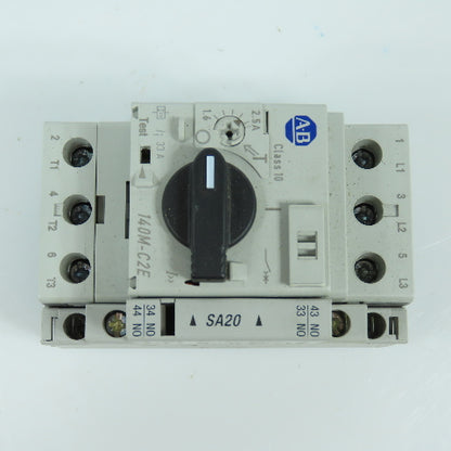Allen Bradley 140M-C2E-B25 Ser C Motor Protection Circuit-Breaker 1.6-2.5A