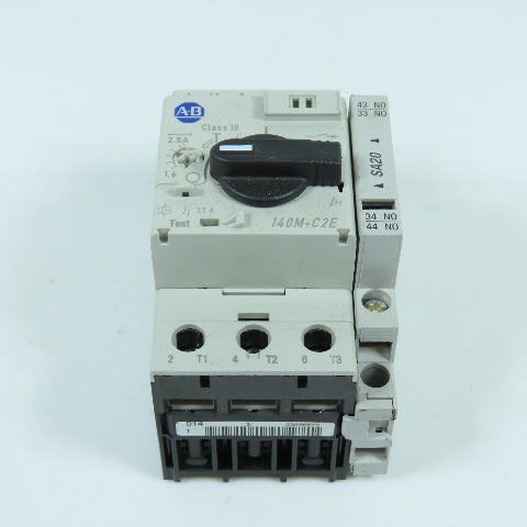 Allen Bradley 140M-C2E-B25 Ser C Motor Protection Circuit-Breaker 1.6-2.5A
