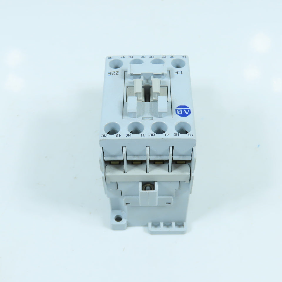 Allen Bradley 700-CF220* Ser A 25A 600V Contactor Relay 12V Coil W/ 100-ETA30