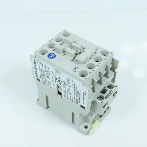 Allen Bradley 100-C09*10 Ser A C09 Contactor 600VAC Max W/ 120V 50/60HZ Coil
