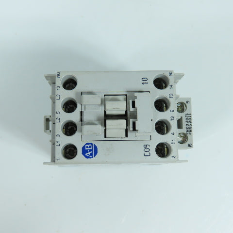 Allen Bradley 100-C09*10 Ser A C09 Contactor 600VAC Max W/ 120V 50/60HZ Coil
