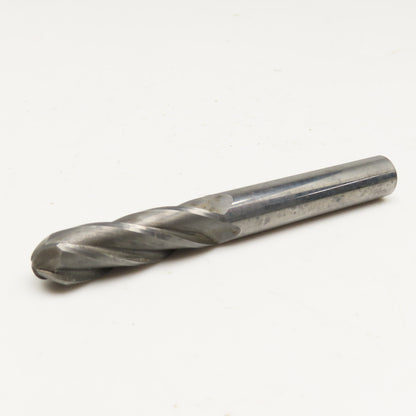 SGS 1/2" Solid Carbide Ball Nose Endmill Cutter 4 Flute Spiral 4-1/2" OAL
