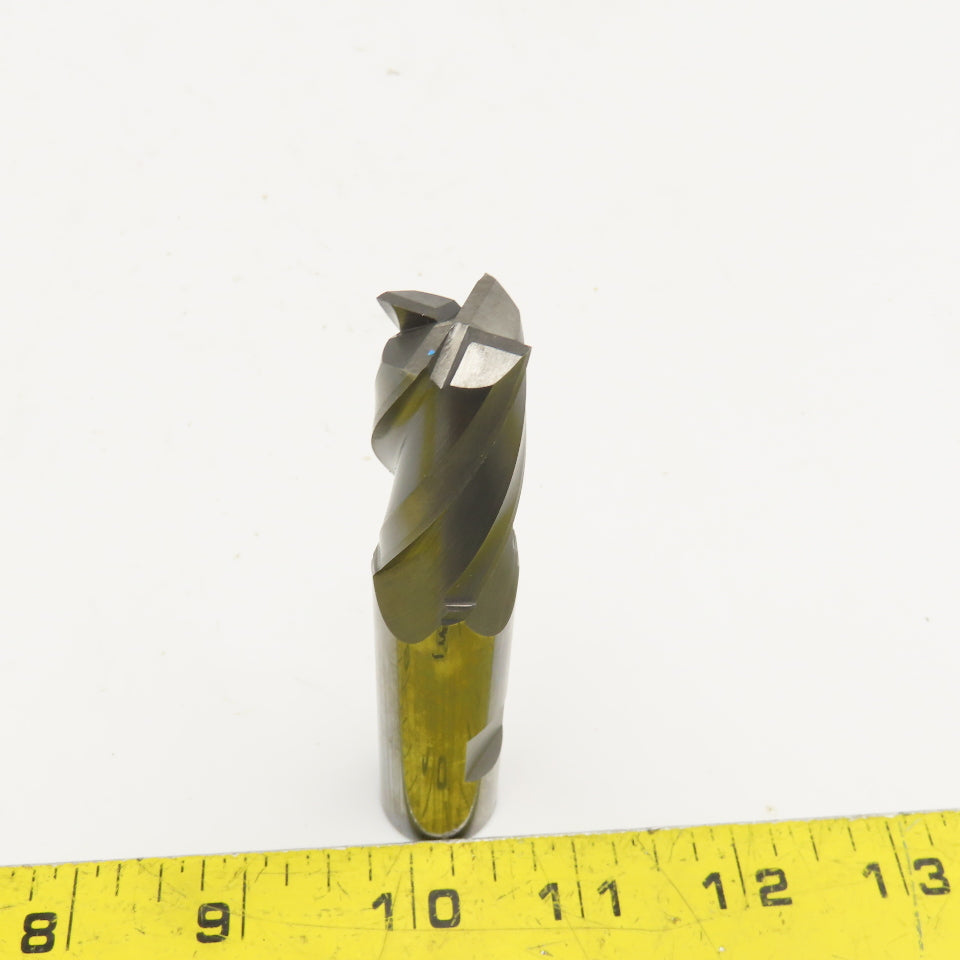 SGS 38095 3/4" Solid Carbide End Mill 4 Flute No Corner Radius