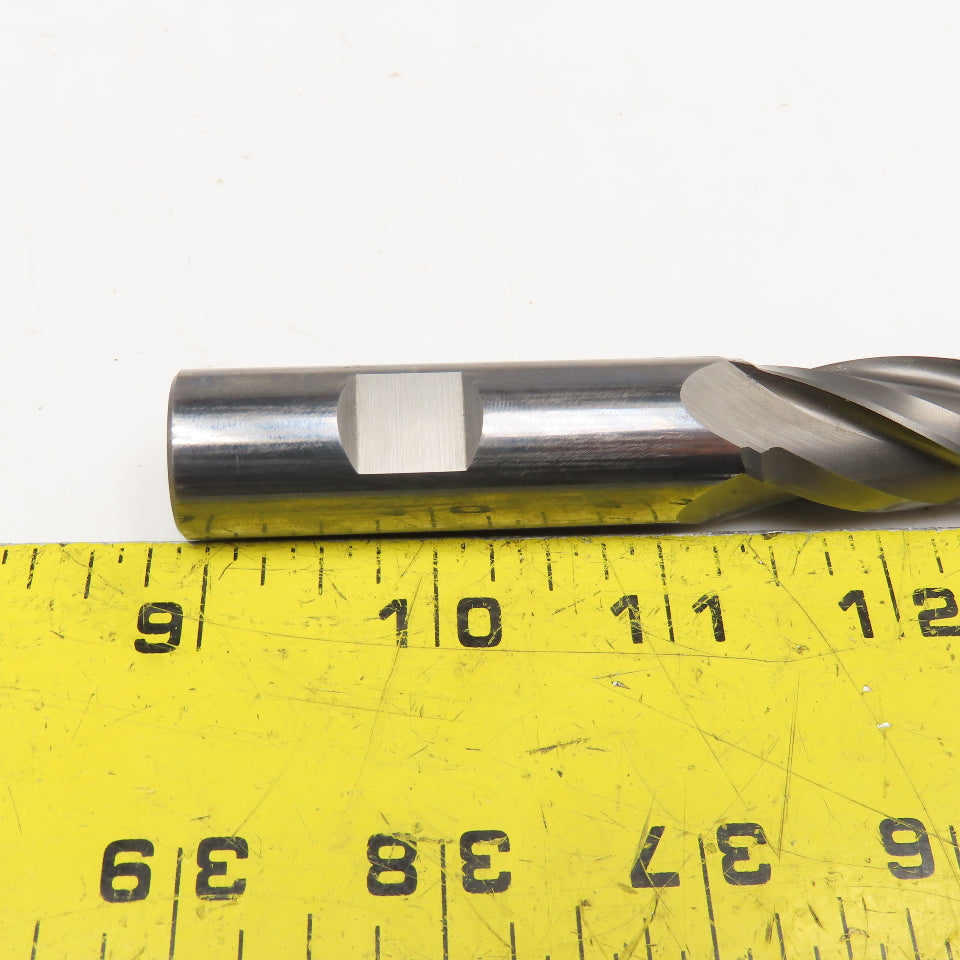 SGS 38095 3/4" Solid Carbide End Mill 4 Flute No Corner Radius
