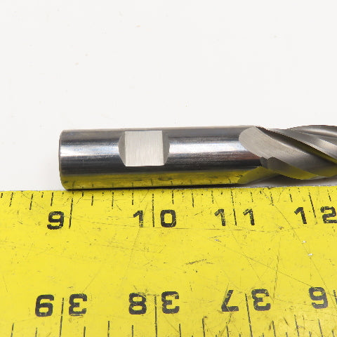 SGS 38095 3/4" Solid Carbide End Mill 4 Flute No Corner Radius