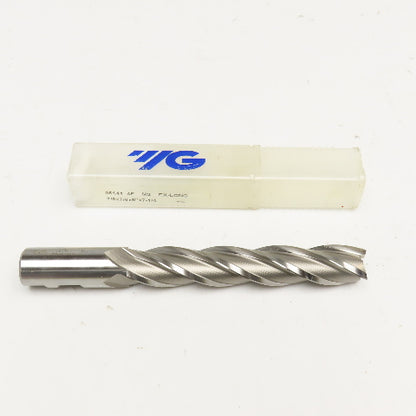 YG-1 7/8" 4 Flute Spiral Square End Mill Extra Long 7-1/4" OAL