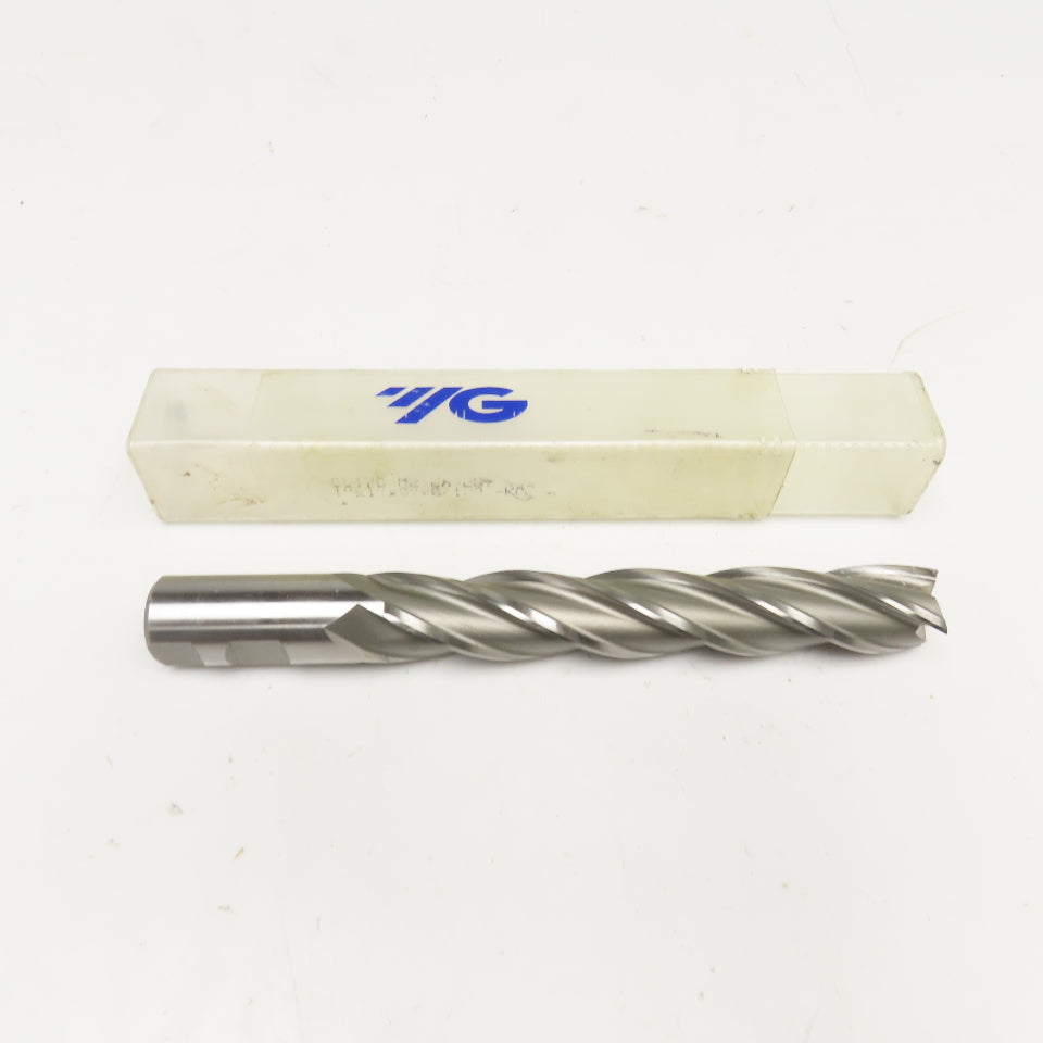 YG-1 1" Square HSS 4 Flute End Mill 9" Flute 8-1/2" OAL