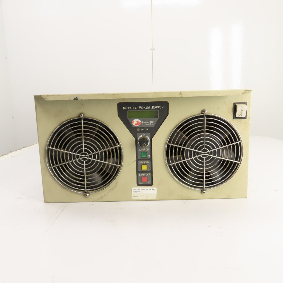 Fusion UV Curing HP6#5048 VPS-3 Variable Power Supply 8.0kVA 18A 380/415VAC