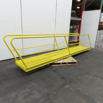 Custom Fab Crossover Platform Catwalk Bridge Clearance 14' Long x 27-1/2" W