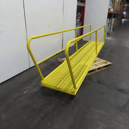 Custom Fab Crossover Platform Catwalk Bridge Clearance 14' Long x 27-1/2" W