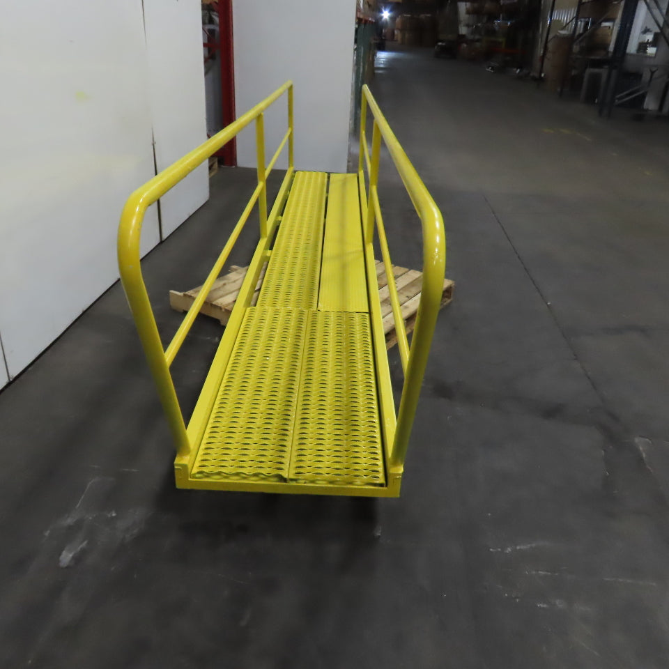 Custom Fab Crossover Platform Catwalk Bridge Clearance 14' Long x 27-1/2" W