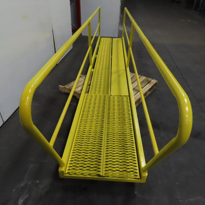Custom Fab Crossover Platform Catwalk Bridge Clearance 14' Long x 27-1/2" W