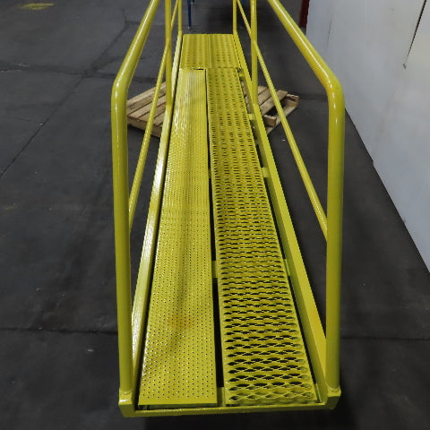 Custom Fab Crossover Platform Catwalk Bridge Clearance 14' Long x 27-1/2" W