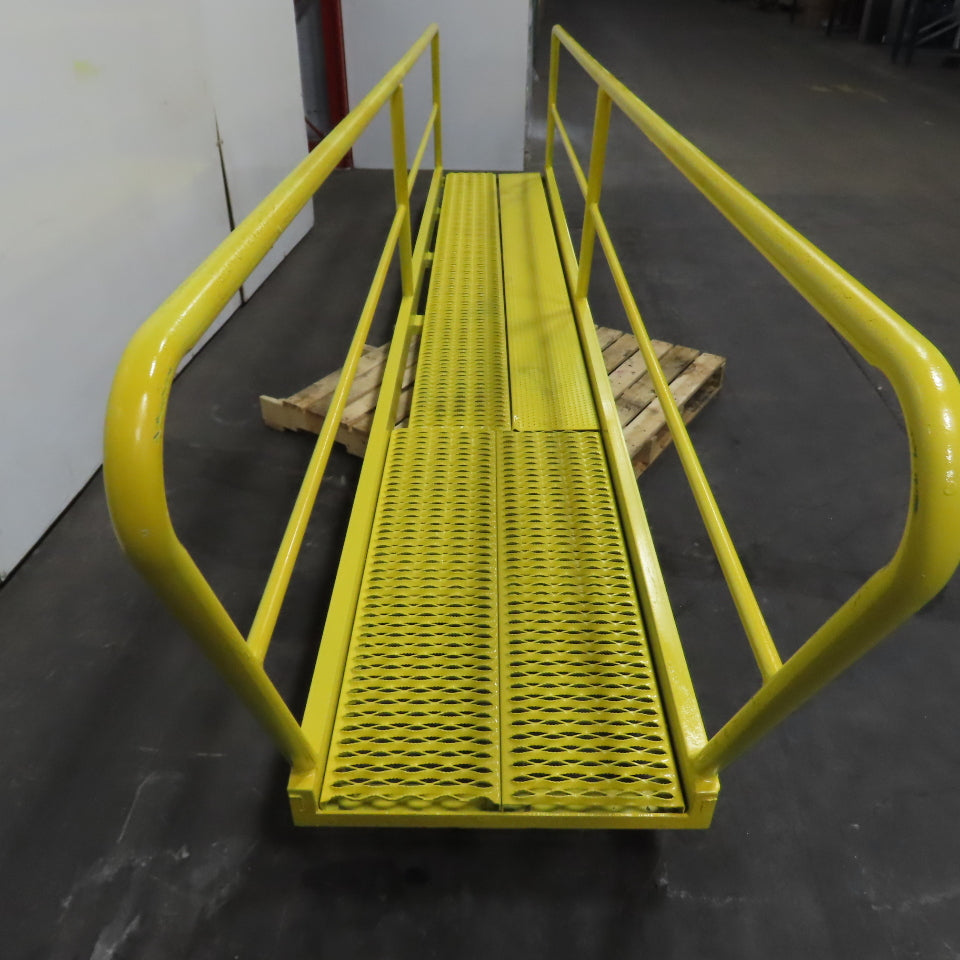 Custom Fab Crossover Platform Catwalk Bridge Clearance 14' Long x 27-1/2" W