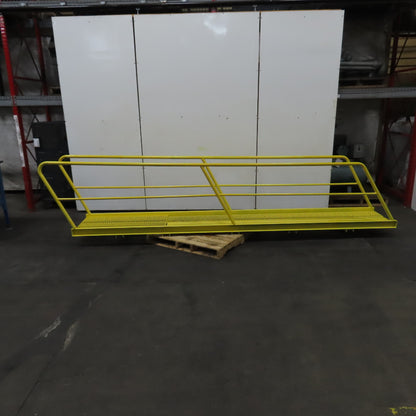 Custom Fab Crossover Platform Catwalk Bridge Clearance 14' Long x 27-1/2" W
