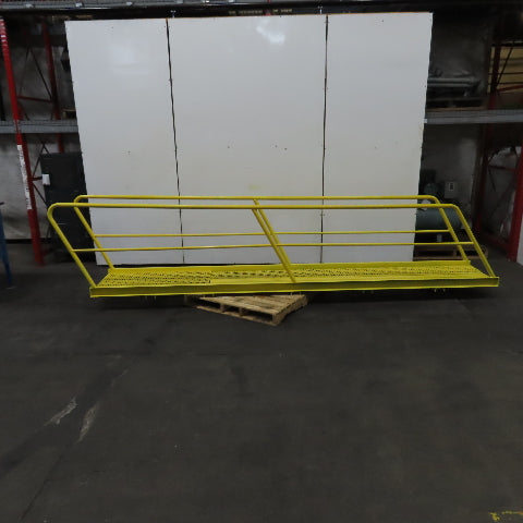 Custom Fab Crossover Platform Catwalk Bridge Clearance 14' Long x 27-1/2" W